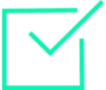 Icon of a ticked box